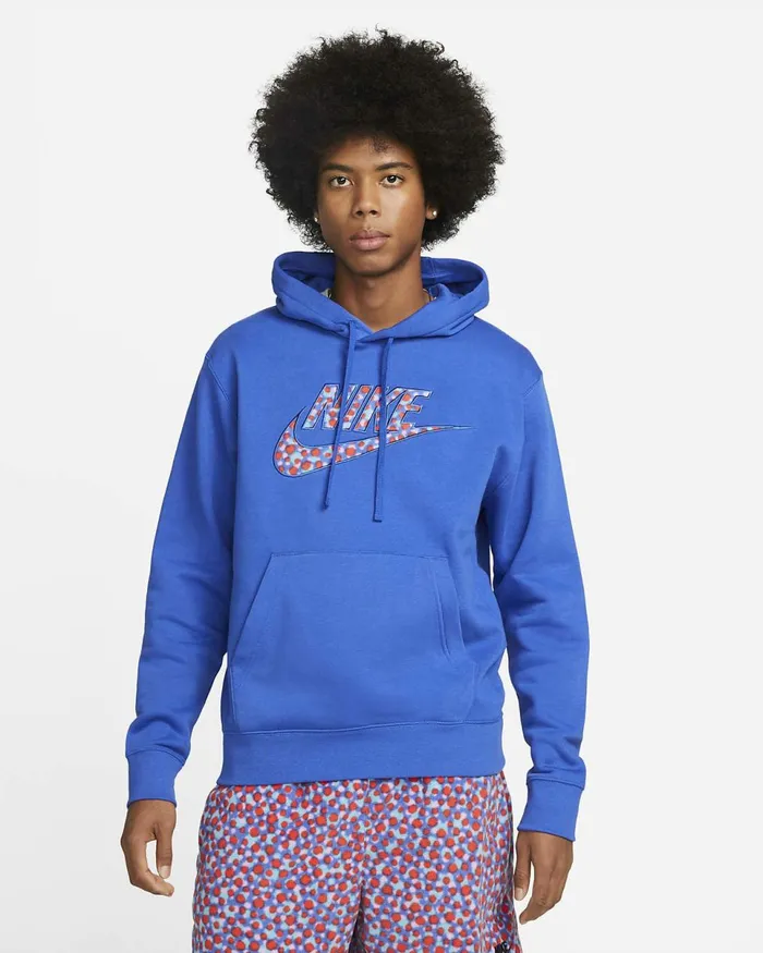 Men Club Fleece Game Royalgame Royal Nike Hoodies And Sweatshirts