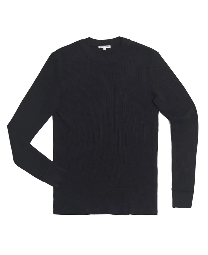 Men Cooper Thermal Jet Black COTTON CITIZEN Shirts