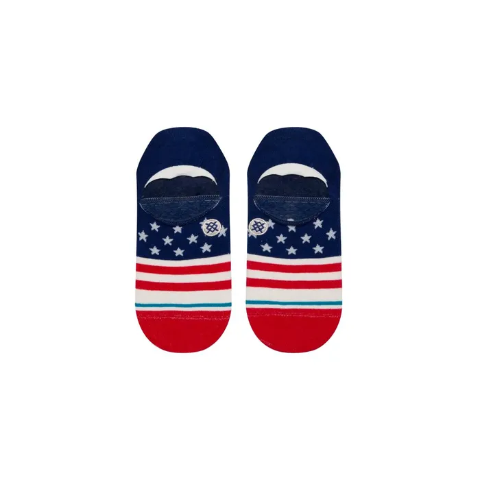 Men Cotton No Show Socks The Fourth 8211 Red Stance No Show