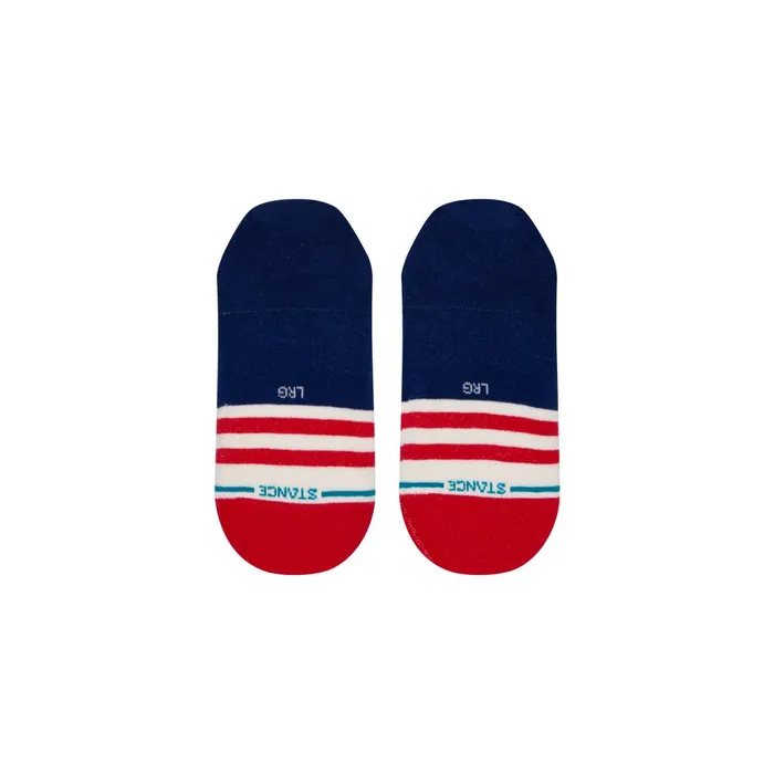 Men Cotton No Show Socks The Fourth 8211 Red Stance No Show