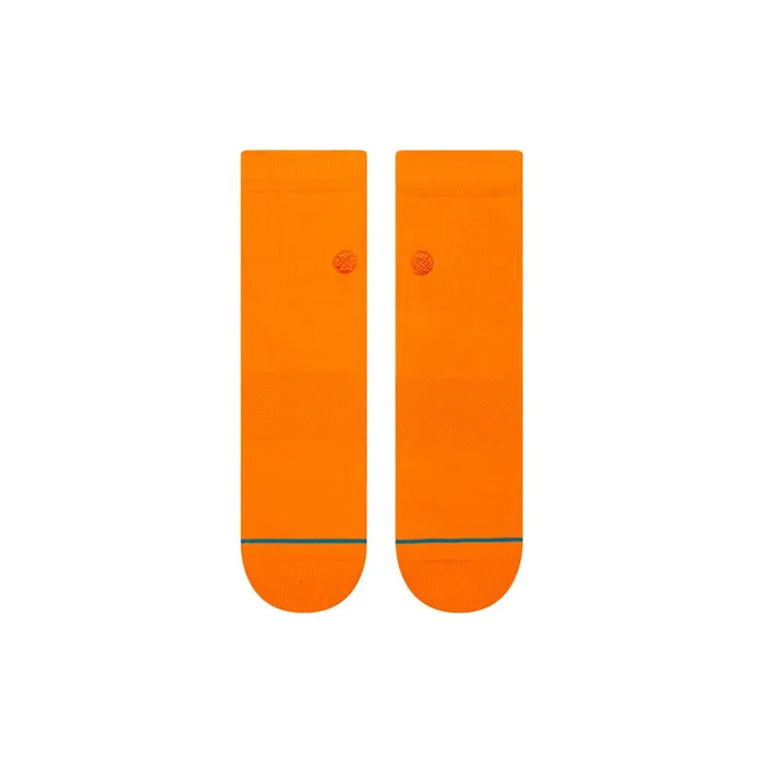 Men Cotton Quarter Socks Icon 8211 Orange Stance Quarter
