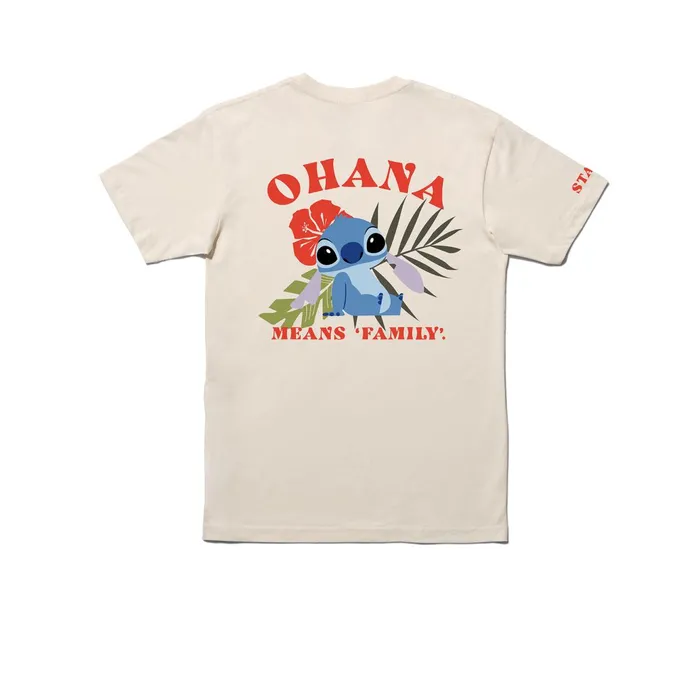 Men Disney X Lilo And Stitch TShirt Vintage Stance Graphics