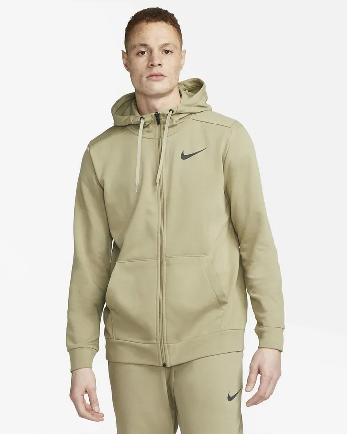 Men Dry Neutral Oliveblack Nike Hoodies And Sweatshirts