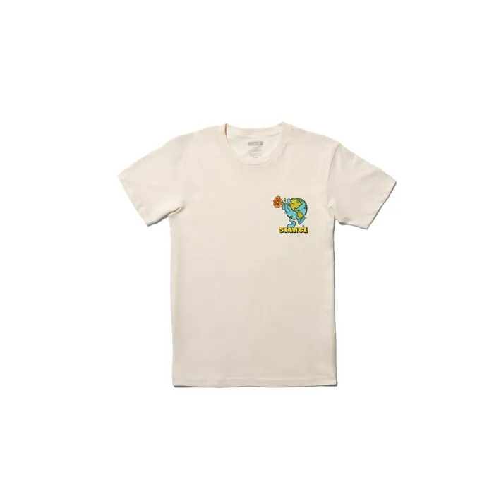 Men Earth Jazz TShirt Vintagewhite Stance Graphics