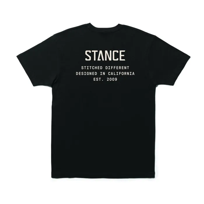 Men Established TShirt Black Stance Graphics
