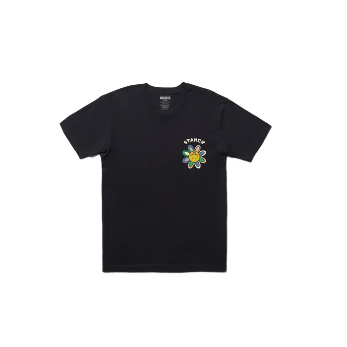 Men Floral Punch TShirt Navy Stance Graphics