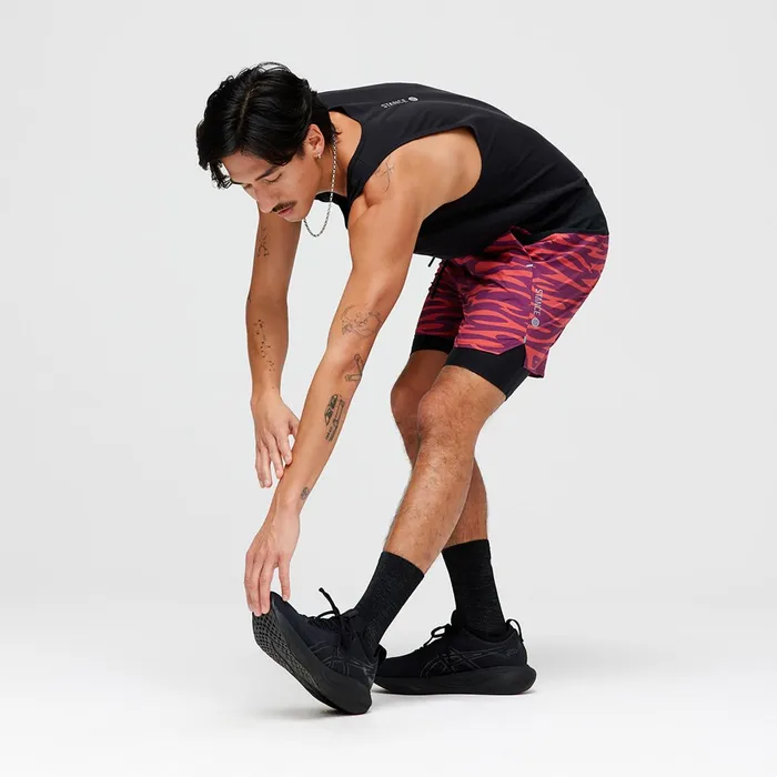 Men Flux Liner Athletic Short With FreshTek Purple Stance Shorts