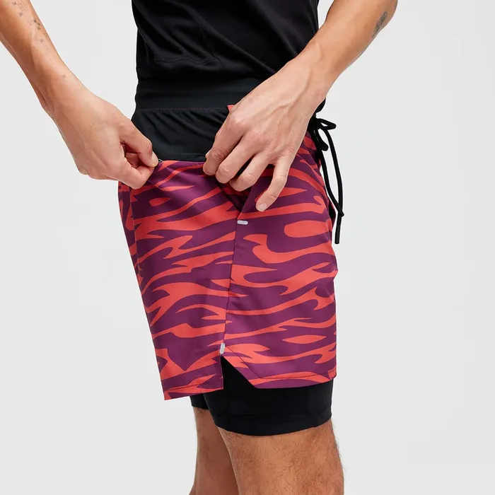 Men Flux Liner Athletic Short With FreshTek Purple Stance Shorts