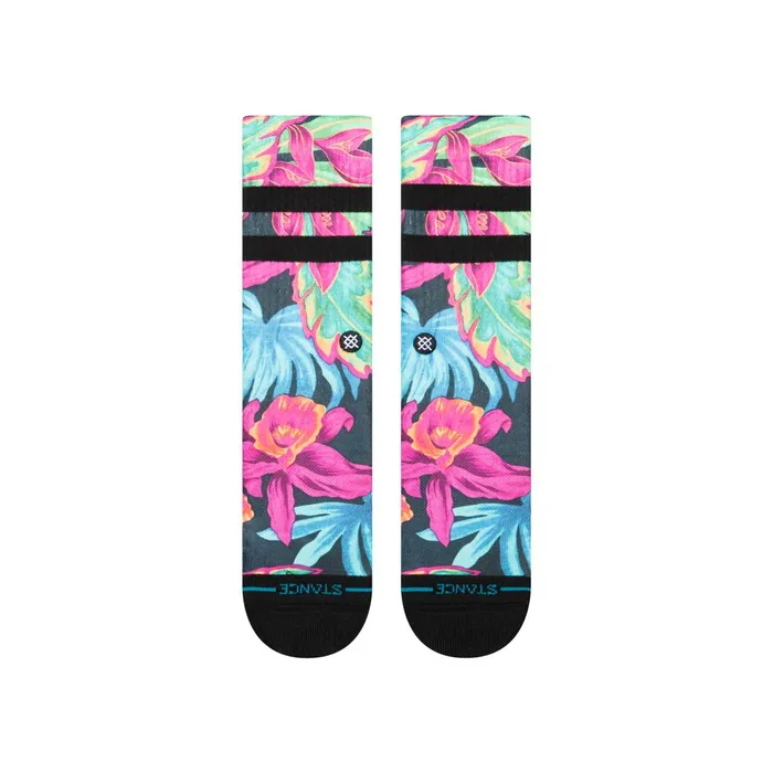 Men Gloww Poly Crew Socks Tropical Stance Crew