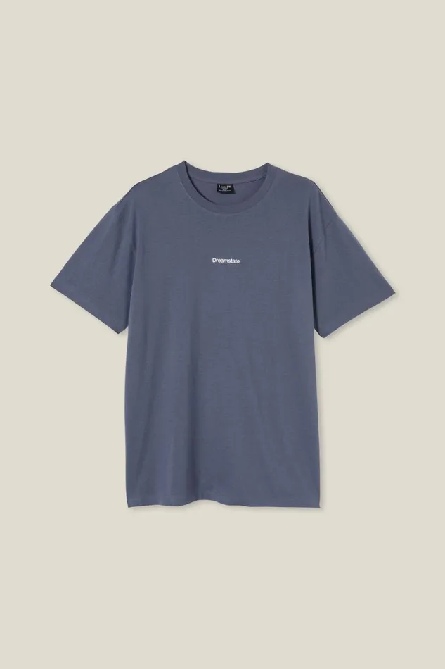 Men Graphic TShirts Cotton On Easy TShirt Dusty Denimdreamstate