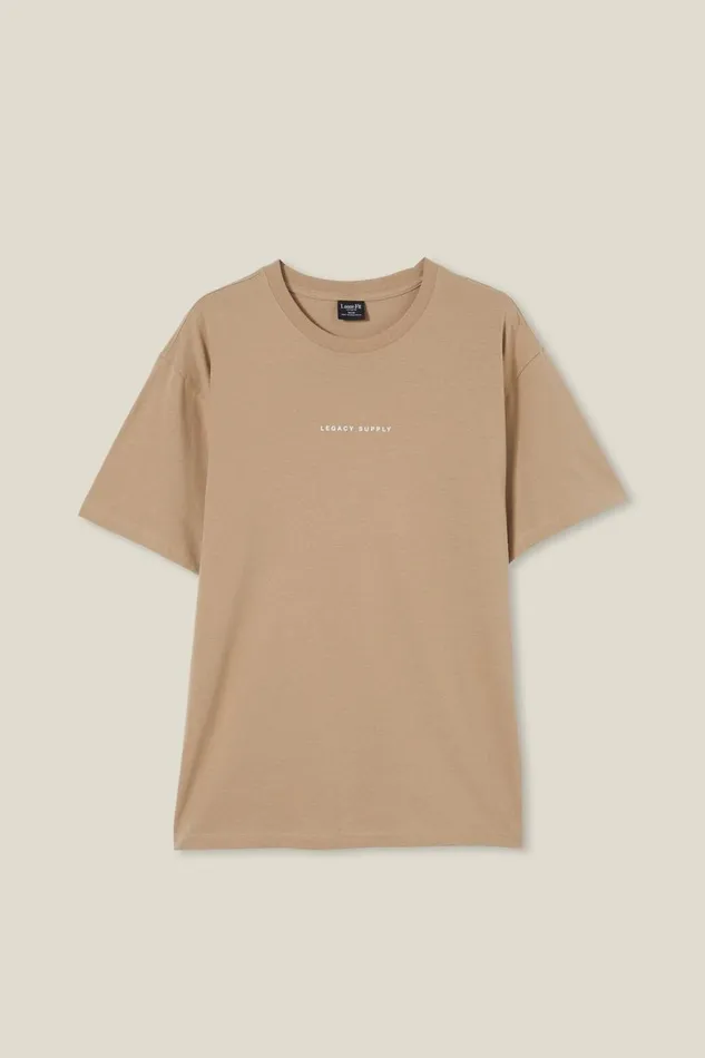 Men Graphic TShirts Cotton On Easy TShirt Gravel Stonelegacy Supply