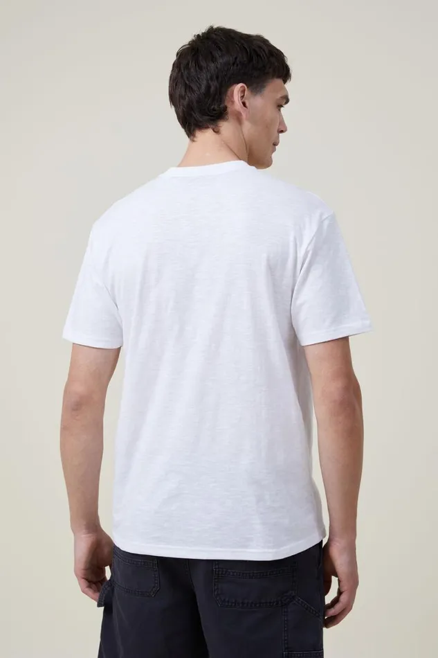 Men Graphic TShirts Cotton On Loose Fit Music TShirt Lcn Mt Whitesmashing Pumpkinsinfinite Sad