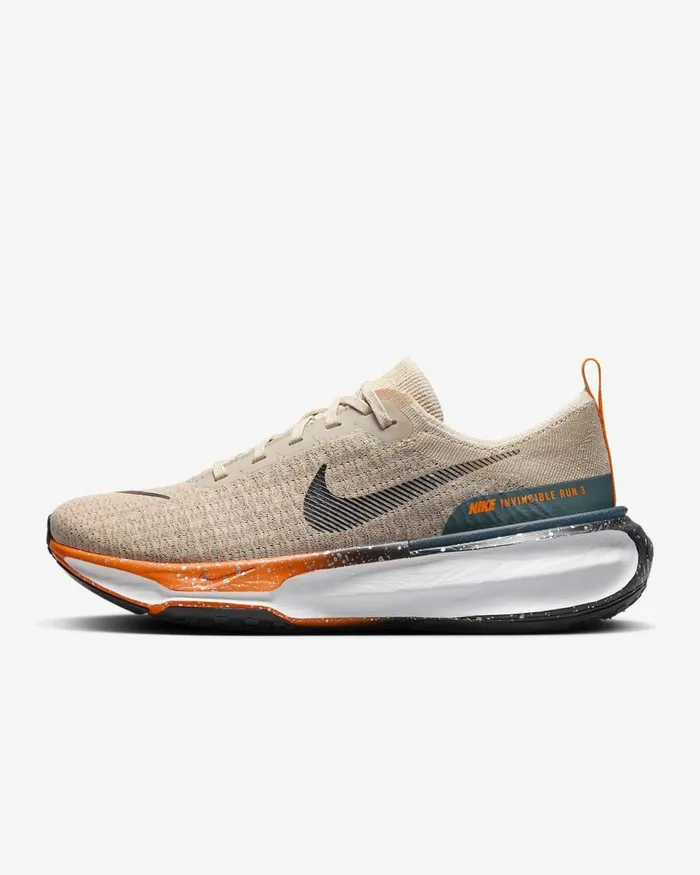 Men Invincible Run 3 Oatmealsafety Orangetotal Orangeblack Nike Running