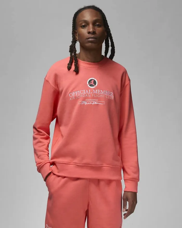 Men Jordan Flight Mvp Magic Ember Nike Hoodies And Sweatshirts