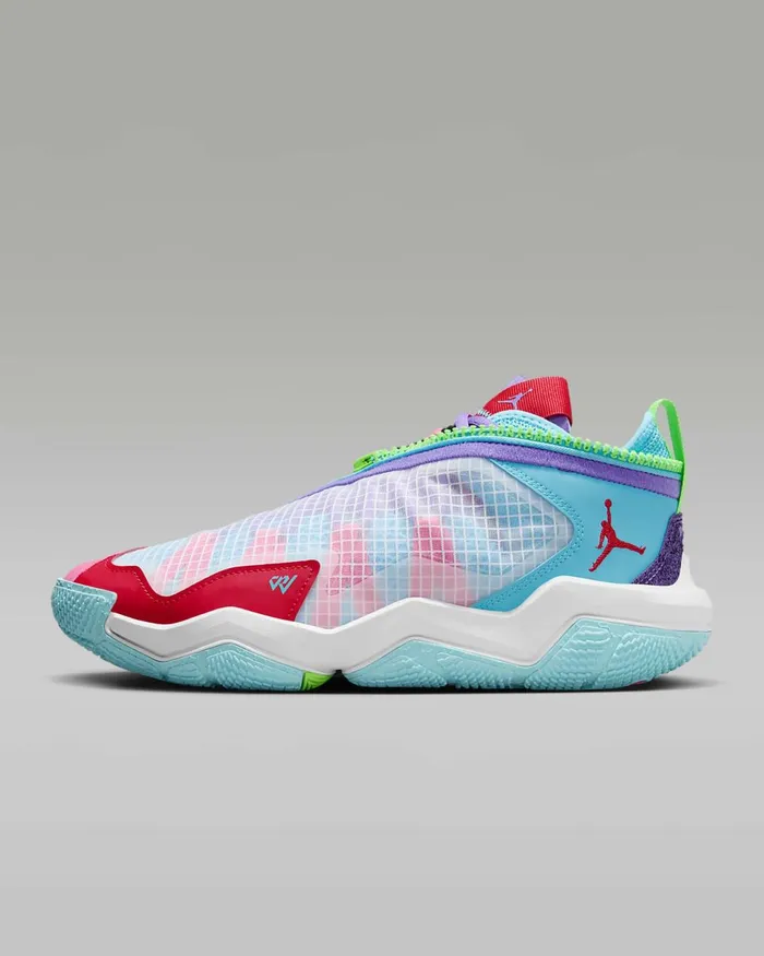 Men Jordan Why Not 6 Whitebaltic Blueaction Grapesiren Red Nike Basketball