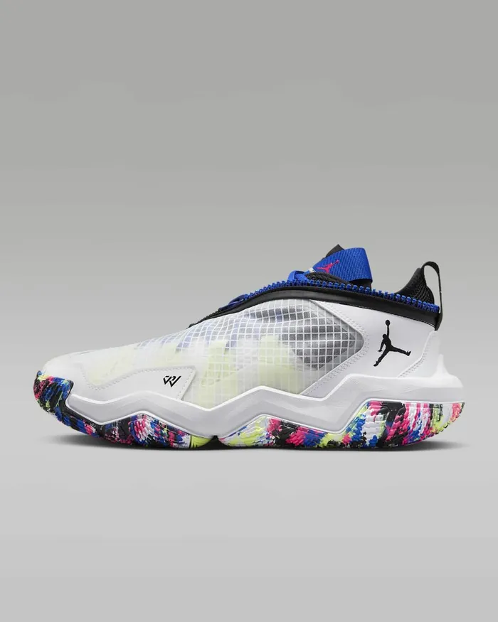 Men Jordan Why Not 6 Whitelight Liquid Limepink Blastblack Nike Jordan