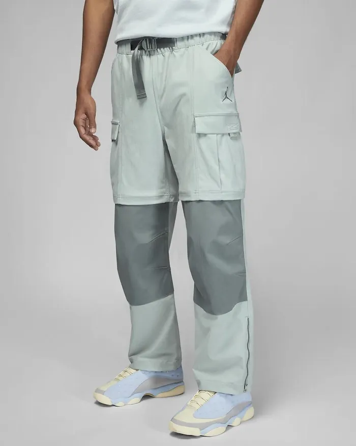 Men Jordan X Solefly Light Smoke Greysmoke Grey Nike Trousers And Tights