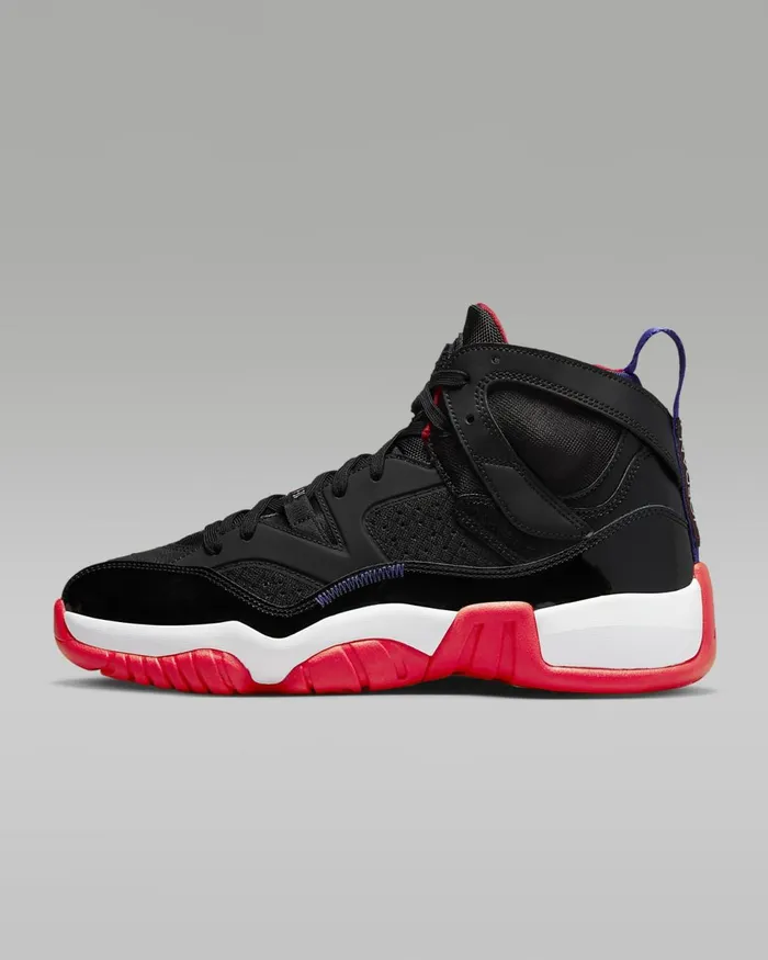Men Jumpman Two Trey Blackdark Concordwhitetrue Red Nike Lifestyle