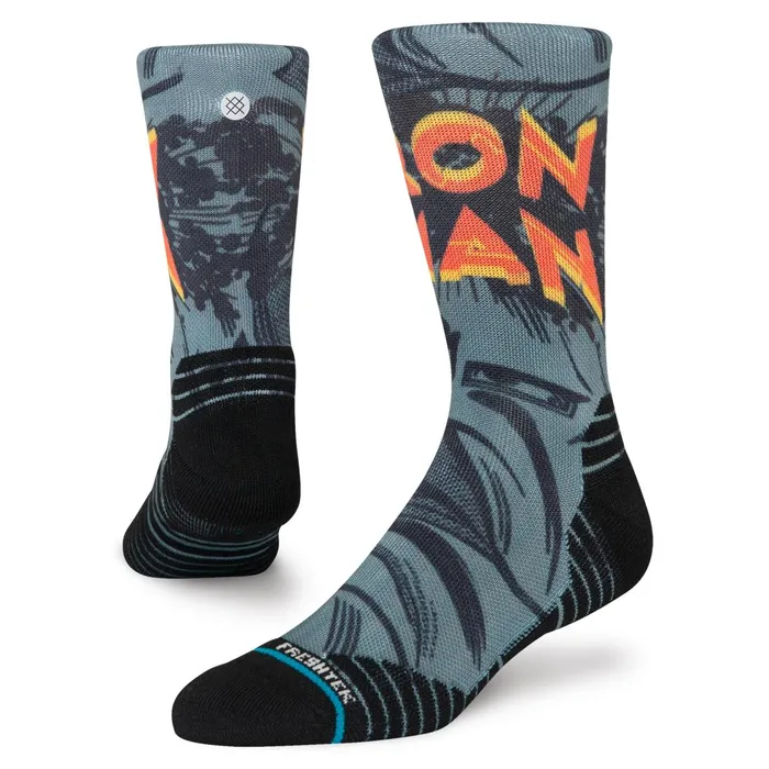 Men Marvel X Performance Crew Socks Iron Man Stance Crew