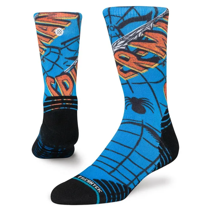 Men Marvel X Performance Crew Socks Spider Man Stance Crew