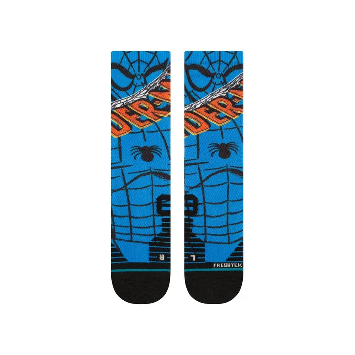 Men Marvel X Performance Crew Socks Spider Man Stance Crew