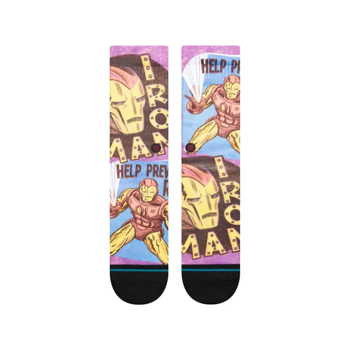 Men Marvel X Poly Crew Socks Prevent Rust Stance Crew