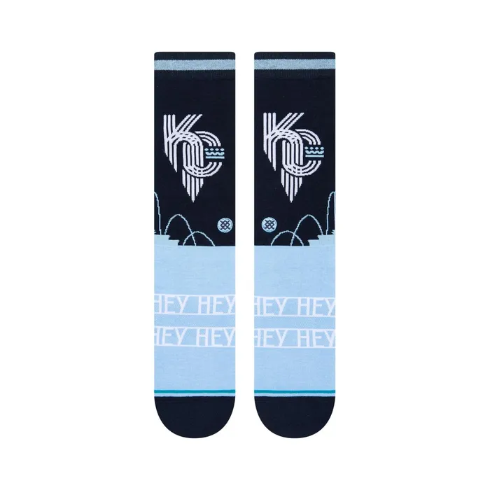 Men MLB Royals City Connect Crew Socks Navy Stance Crew