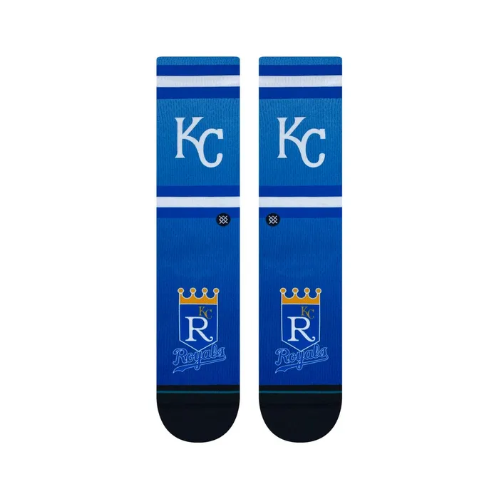 Men MLB X Cooperstown Collection Poly Crew Socks Kansas City Royals 8211 Multi Stance Crew Men MLB X Cooperstown Collection Poly Crew Socks Kansas City Royals 8211 Multi Stance Crew