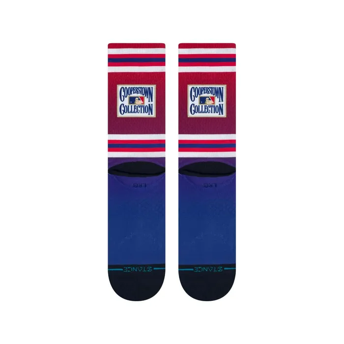 Men MLB X Cooperstown Collection Poly Crew Socks Washington Nationals 8211 Multi Stance Crew Men MLB X Cooperstown Collection Poly Crew Socks Washington Nationals 8211 Multi Stance Crew