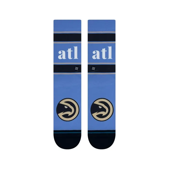 Men NBA X 2024 City Edition Poly Crew Socks Atlanta Hawks Stance Crew