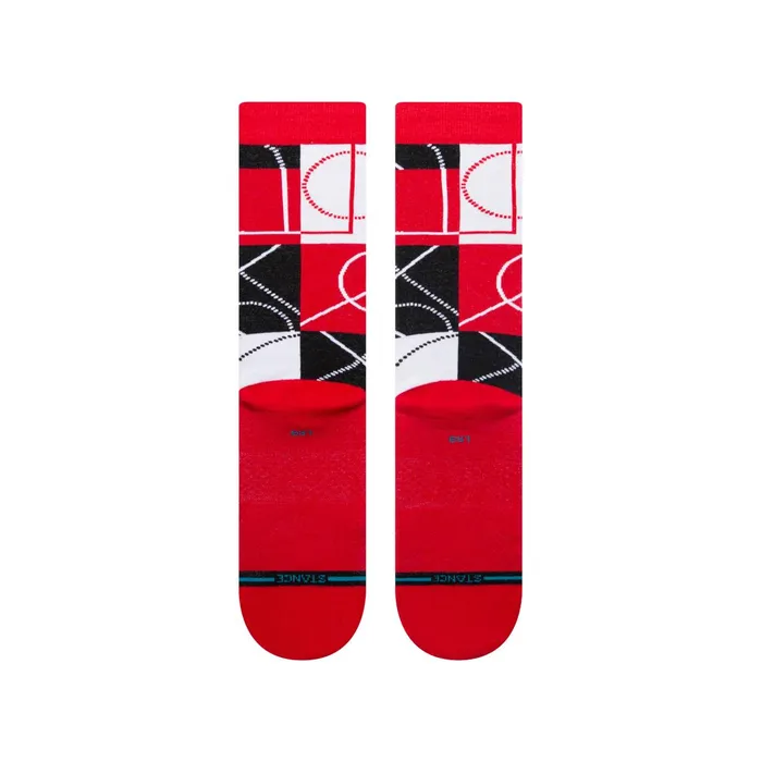 Men NBA Zone Crew Socks Chicago Bulls Stance Crew