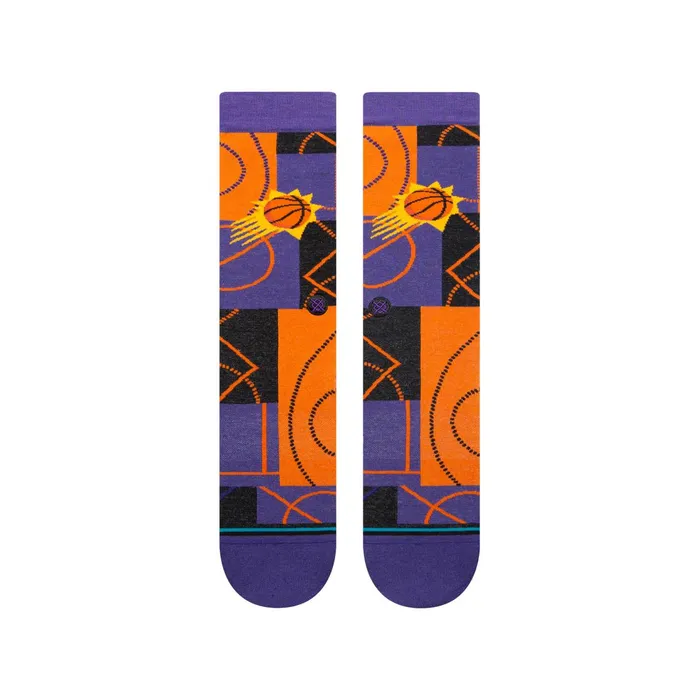 Men NBA Zone Crew Socks Phoenix Suns Stance Crew