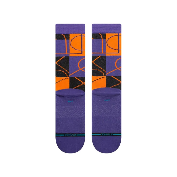 Men NBA Zone Crew Socks Phoenix Suns Stance Crew