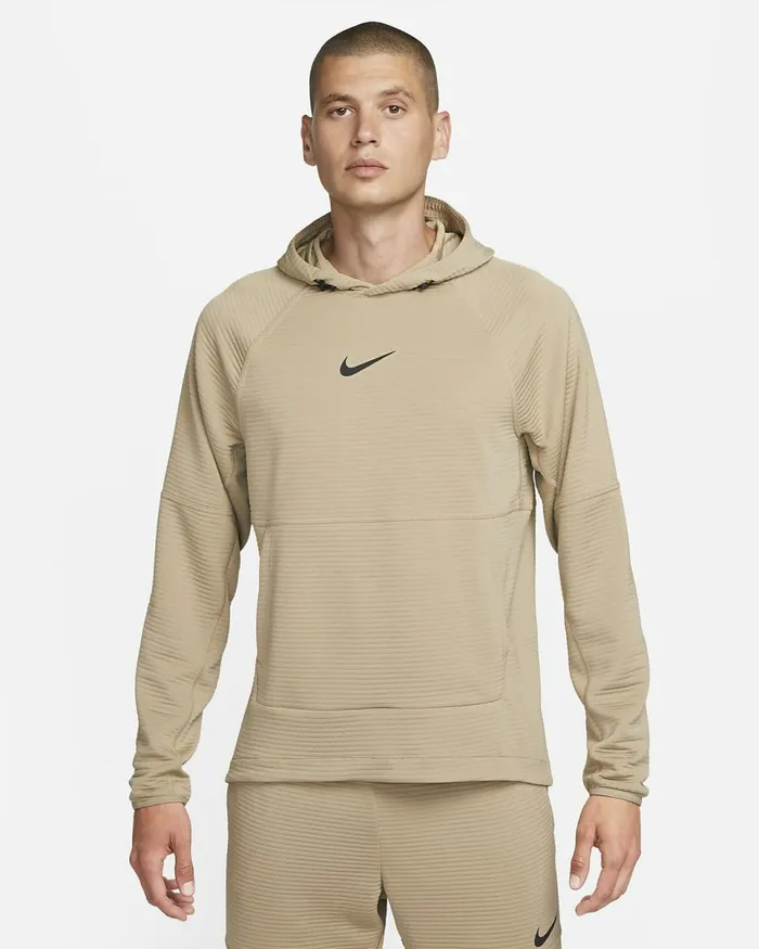 Men Nike Khakiblack Nike Hoodies And Sweatshirts