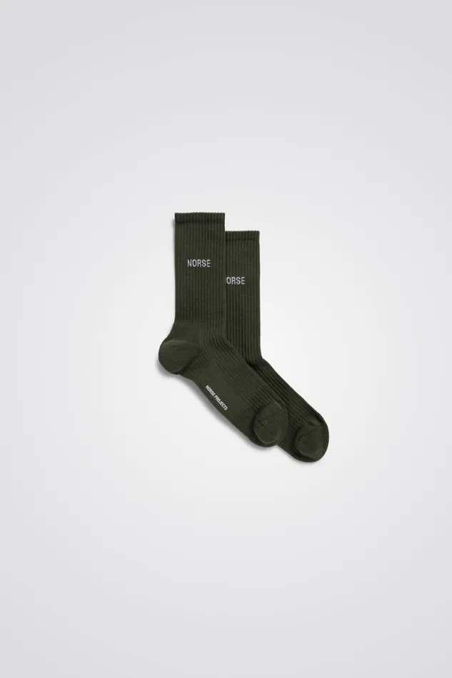 Men Norse Projects Accessories Bjarki Logo Forest Green