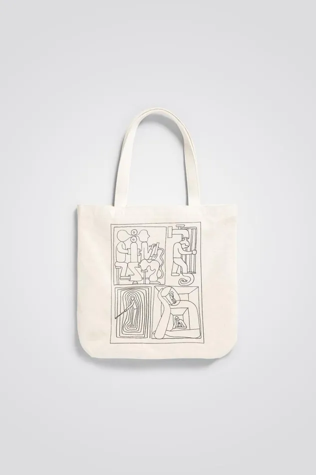 Men Norse Projects Accessories GM X NP Thinking Tote Kit White
