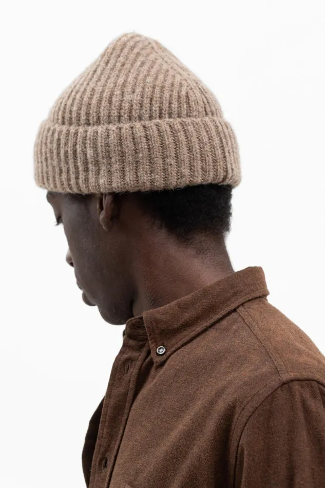 Men Norse Projects Beanies Alpaca Beanie Taupe