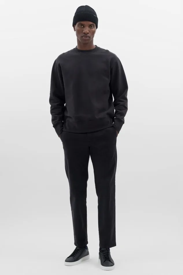 Men Norse Projects Beanies Fine Merino Rib Beanie Black