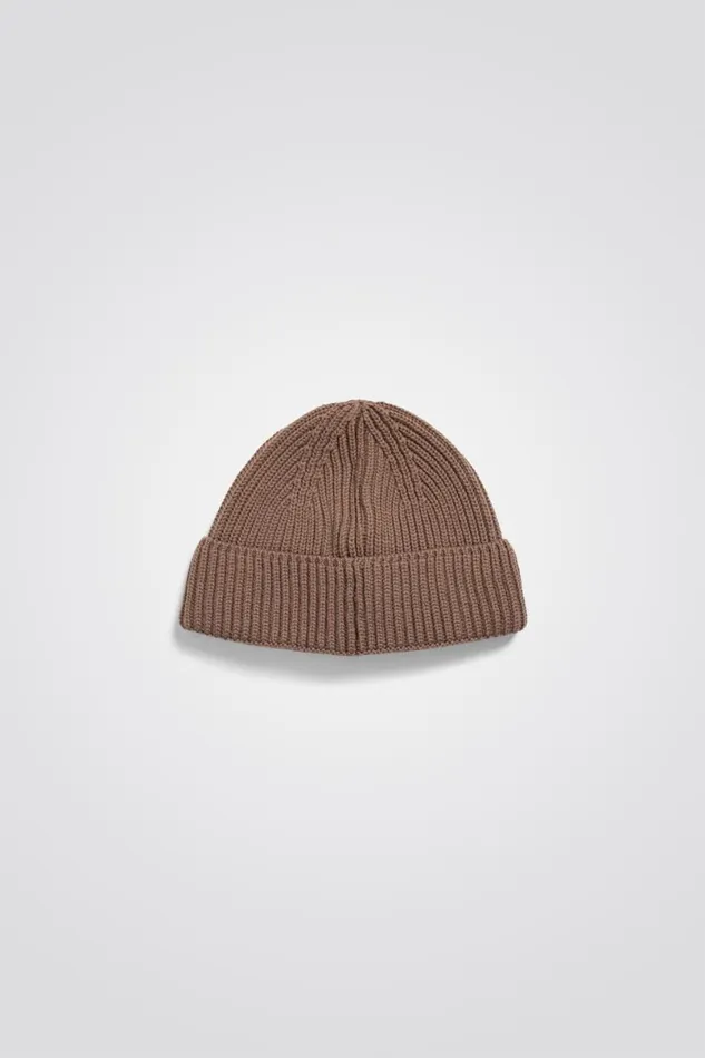 Men Norse Projects Beanies Fine Merino Rib Beanie Utility Khaki