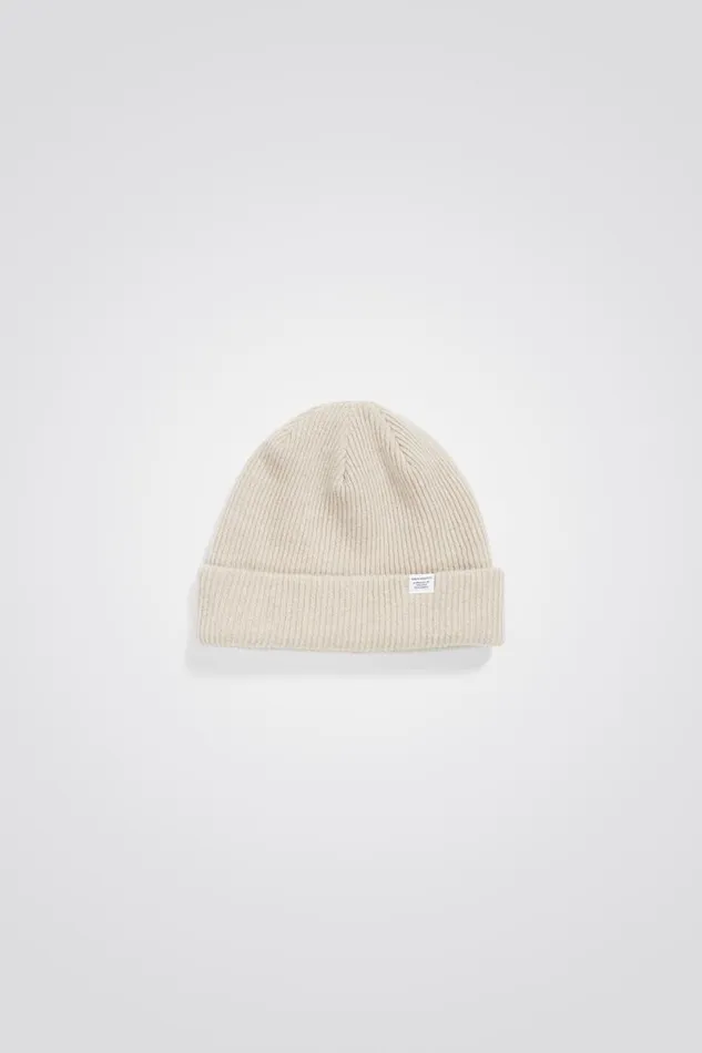 Men Norse Projects Beanies Norse Beanie Oatmeal