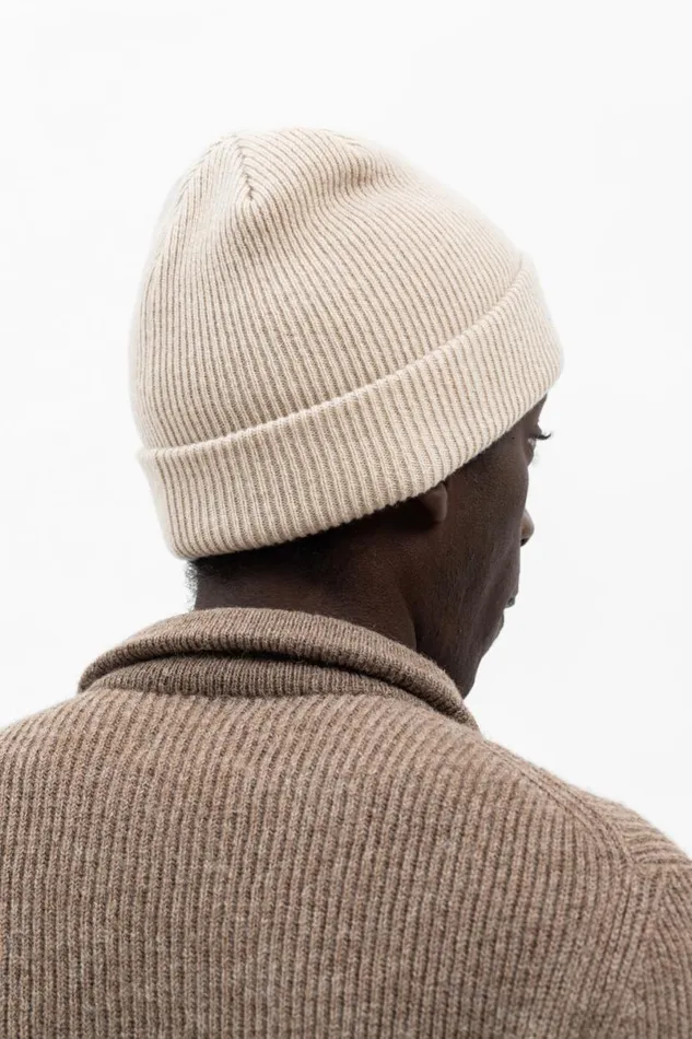 Men Norse Projects Beanies Norse Beanie Oatmeal