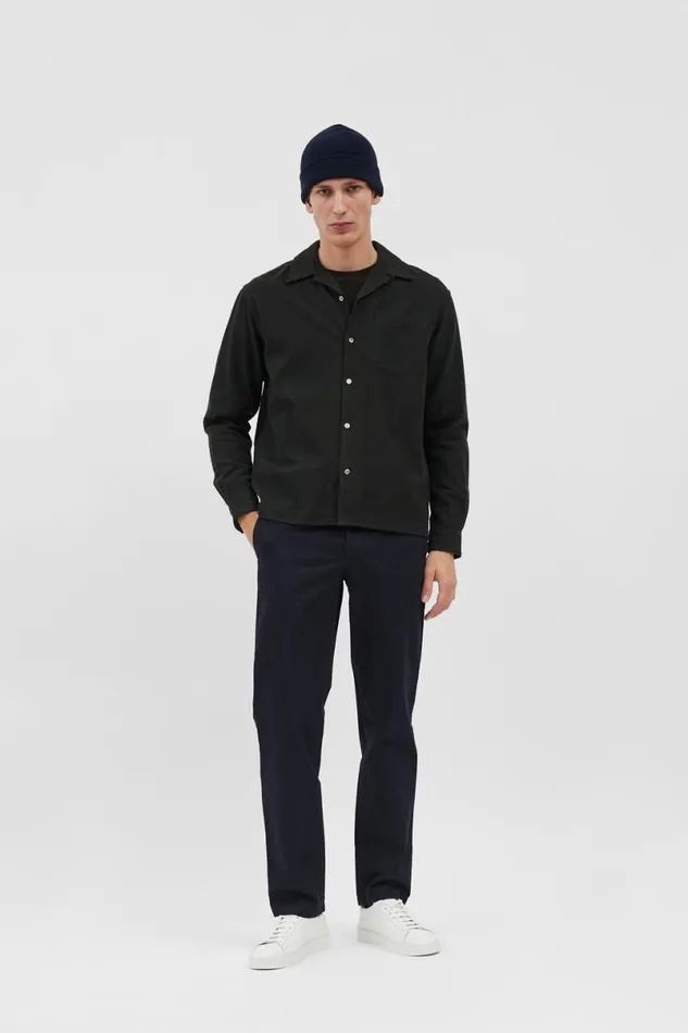 Men Norse Projects Beanies Top Tech Merino Beanie Dark Navy