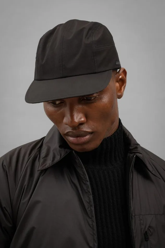 Men Norse Projects Caps 3 Layer 4Panel Cap Black
