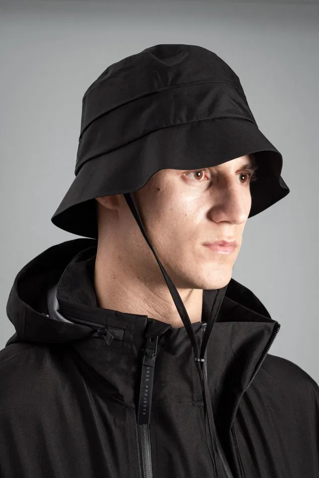 Men Norse Projects Caps 3L Waterproof Bucket Hat Black