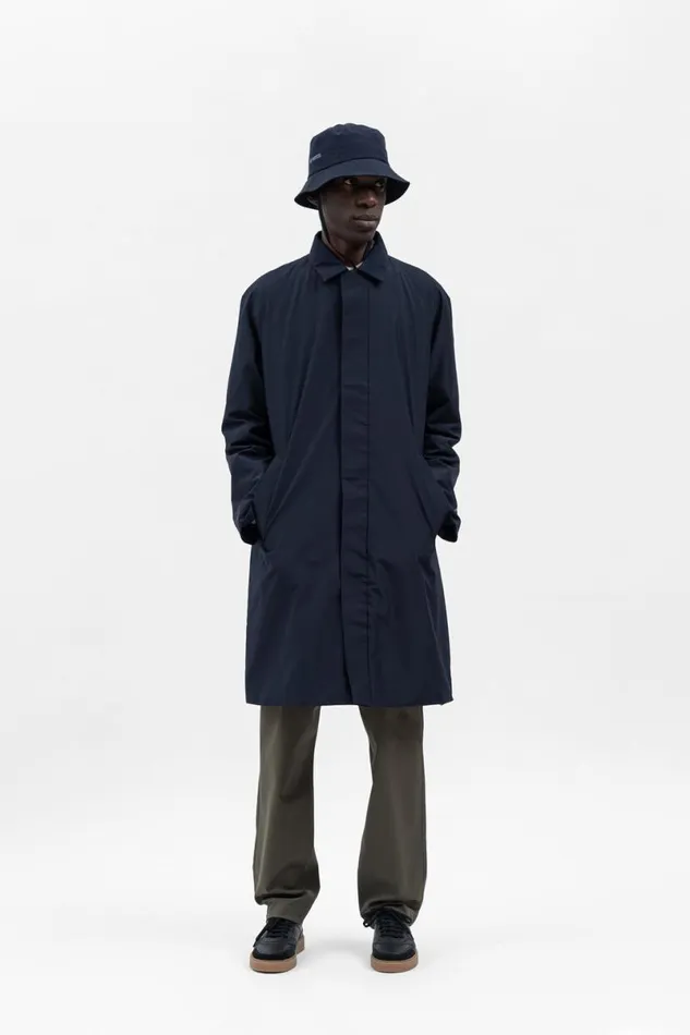 Men Norse Projects Caps GoreTex Infinium Bucket Hat Dark Navy
