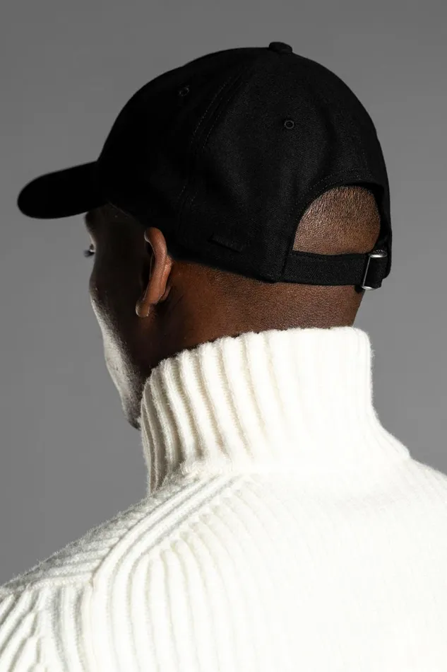 Men Norse Projects Caps Loro Piana Sports Cap Black