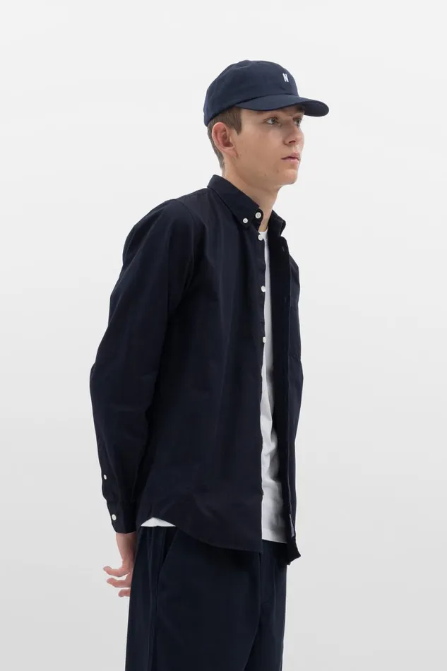 Men Norse Projects Caps Twill Sports Cap Dark Navy