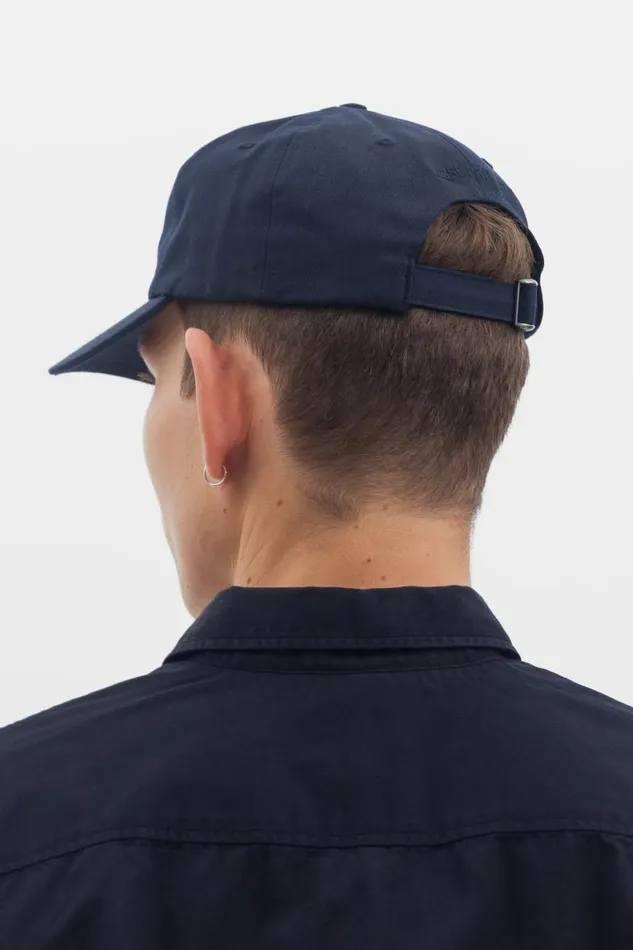 Men Norse Projects Caps Twill Sports Cap Dark Navy