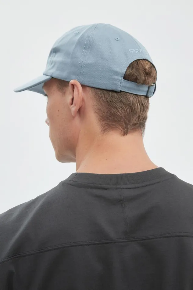 Men Norse Projects Caps Twill Sports Cap Light Stone Blue