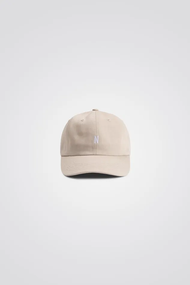 Men Norse Projects Caps Twill Sports Cap Marble White